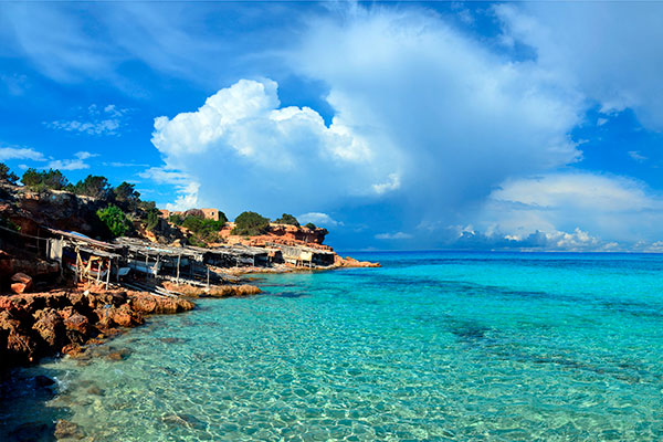 Playa en Formentera Cala Saona